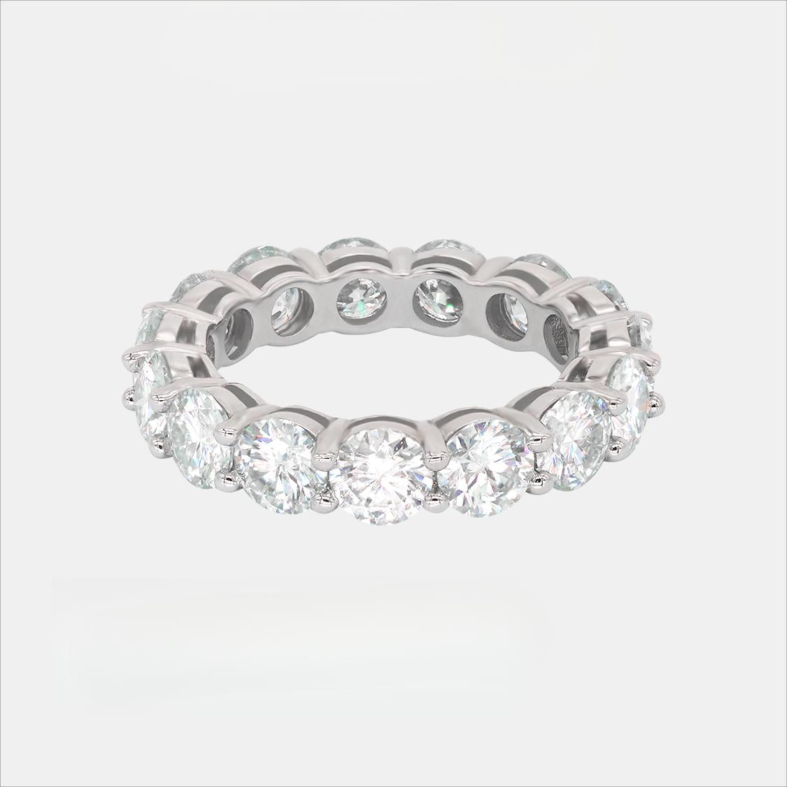 【211】0.5CT Full Synthetic Moissanite Ring