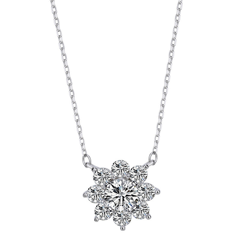 【#235】925 Sterling Silver Moissanite Necklace