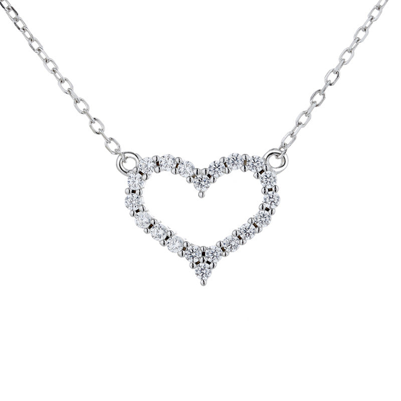 【#240】925 Sterling Silver Moissanite Necklace