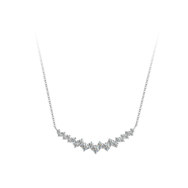 【#234】925 Sterling Silver Moissanite Necklace