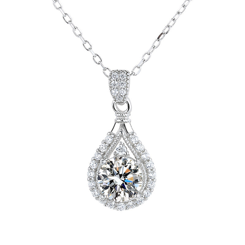 【#238】925 Sterling Silver Moissanite Necklace