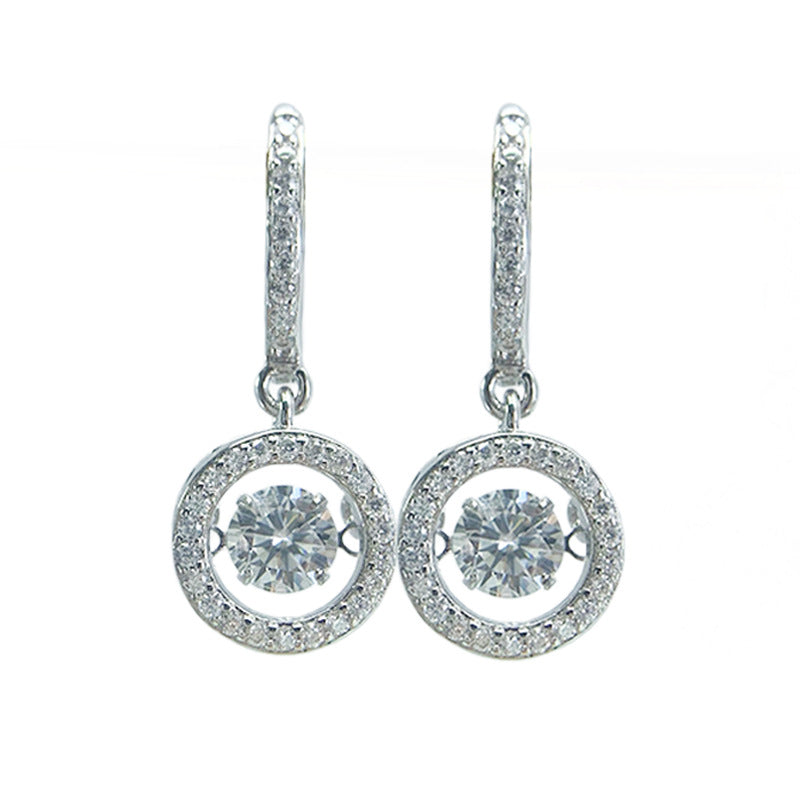 【#248】925 Sterling Silver Moissanite Earrings