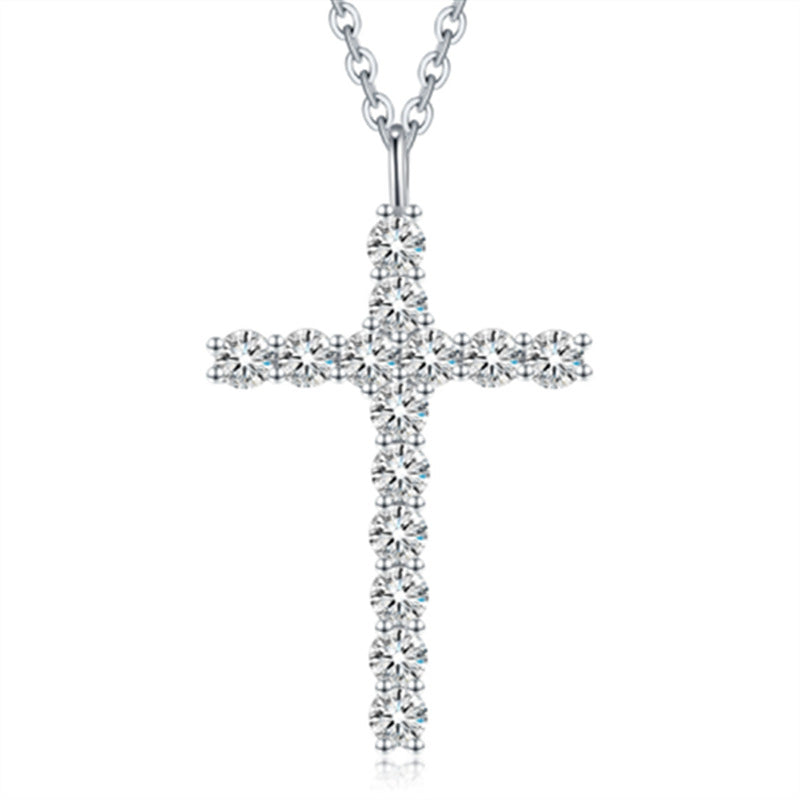 【#231】925 Sterling Silver Moissanite Necklace