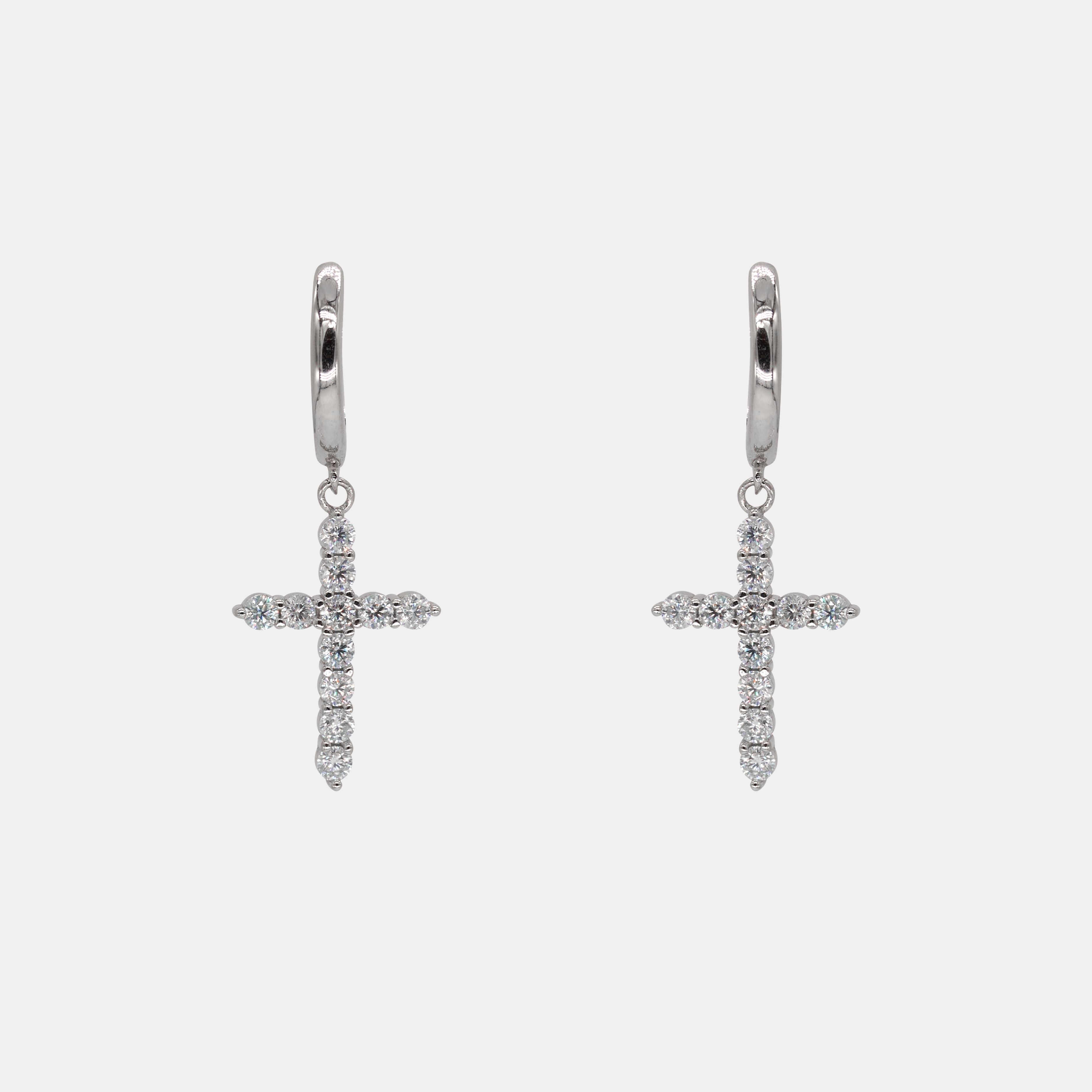 【#232】925 Sterling Silver Moissanite Earrings