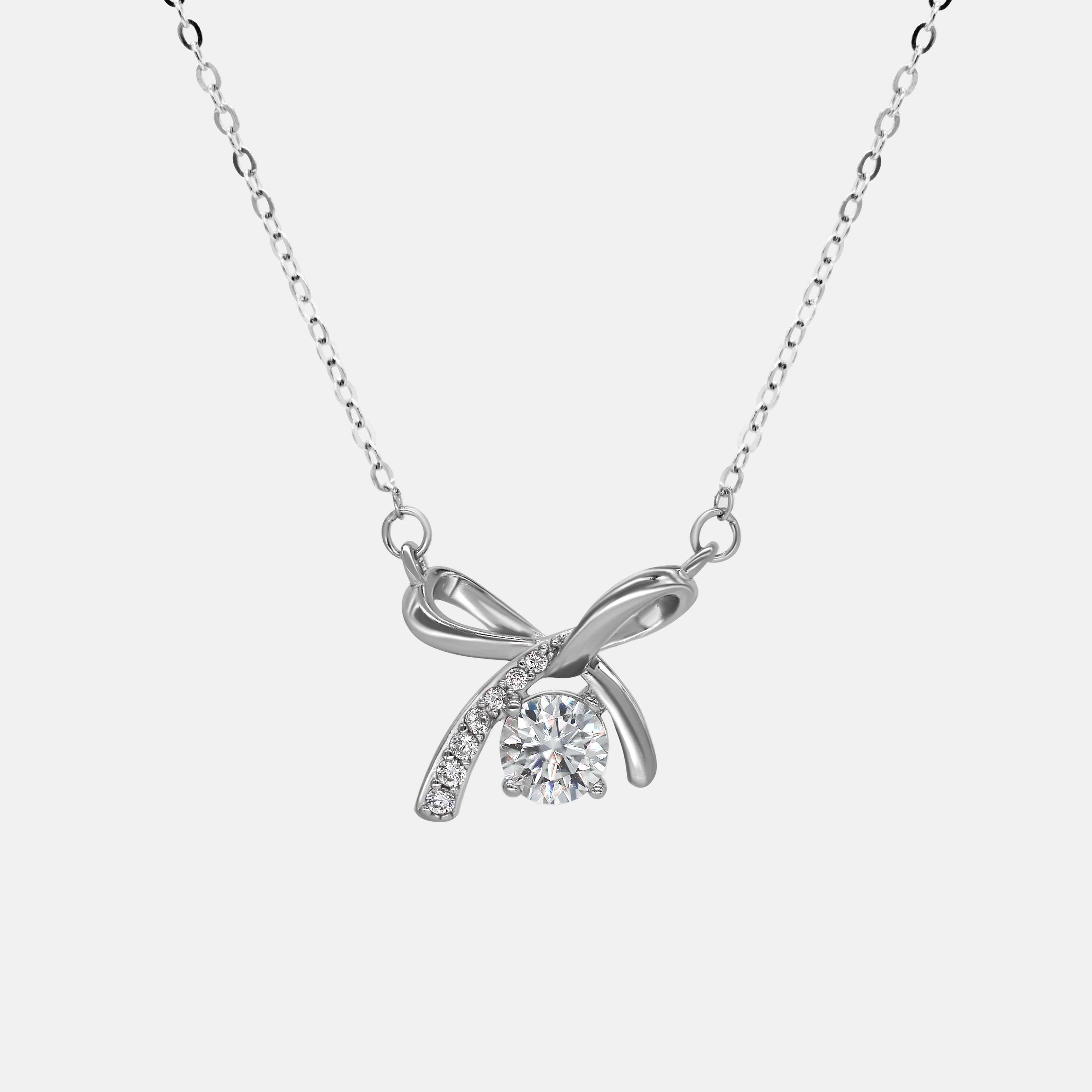 【#264】925 Sterling Silver Moissanite Necklace